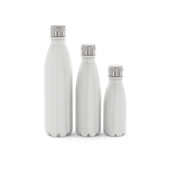 Bodum Melior Borraccia Termica Acciaio Inox 0,5L - Doppia Parete, Tappo A Vite, Lucida