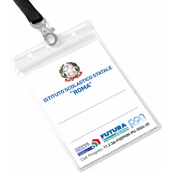Bustina porta badge
