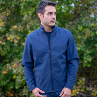 Giacca in softshell. Neutra